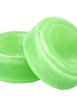 Ketamine Troches 98% Premium green pharmaceutical troches with psychedelic effects on square background, high-quality product by www.psychedelicdeals.com
