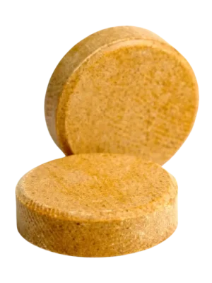 Ketamine Lozenges 98% Purity golden brown pharmaceutical lozenges with psychedelic effects on square background, premium product by www.psychedelicdeals.com