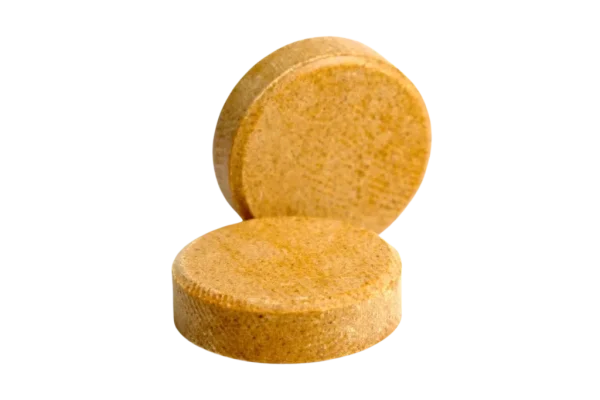 Ketamine Lozenges 98% Purity golden brown pharmaceutical lozenges with psychedelic effects on square background, premium product by www.psychedelicdeals.com